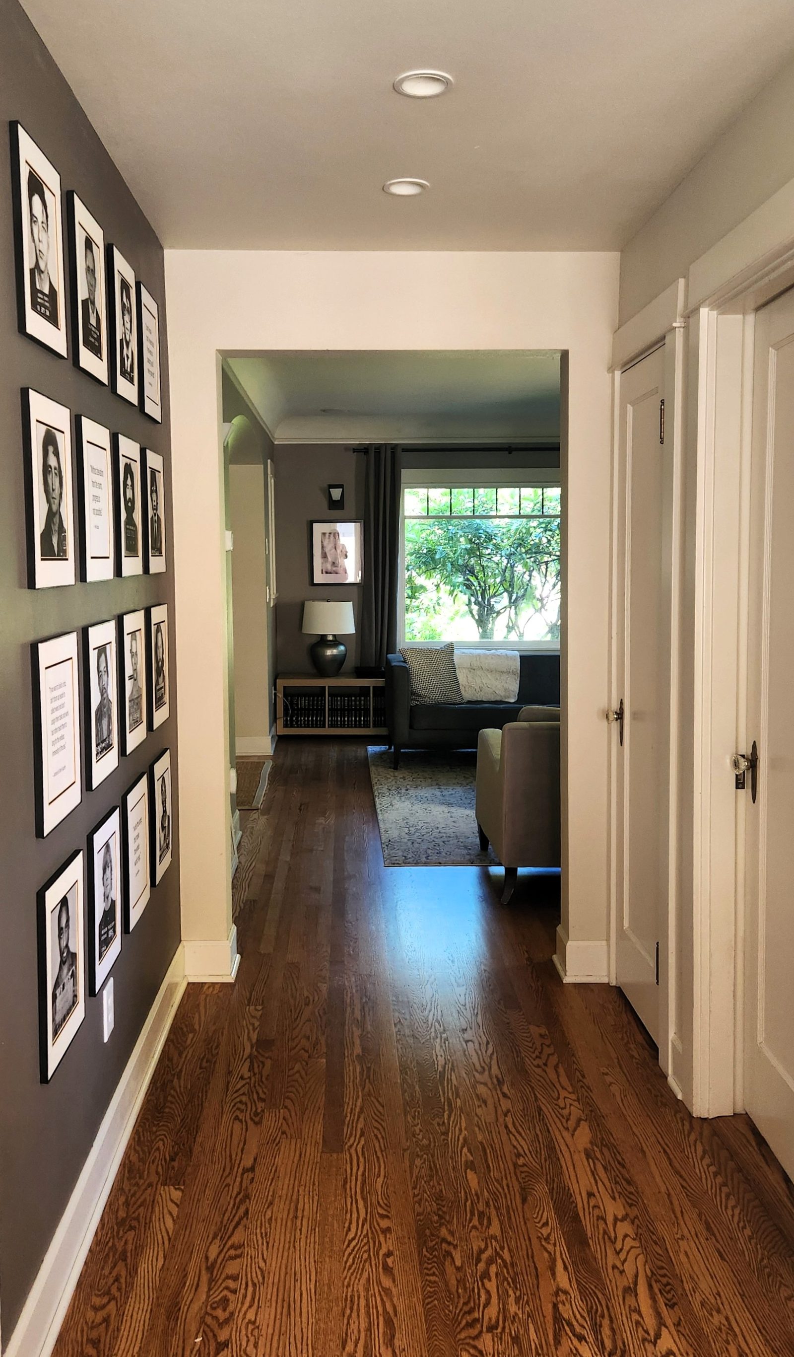 Main floor hallway