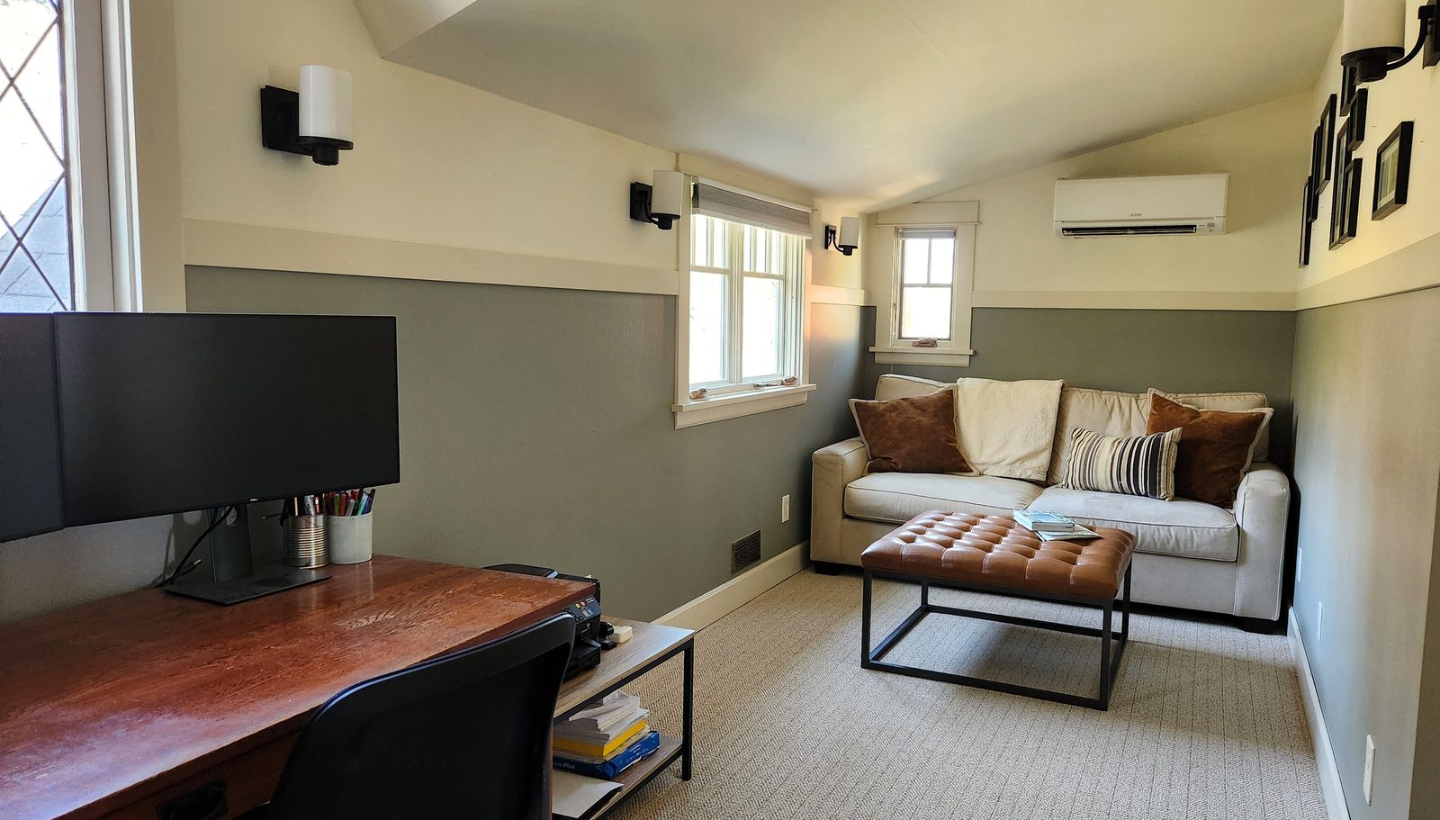 Upstairs office